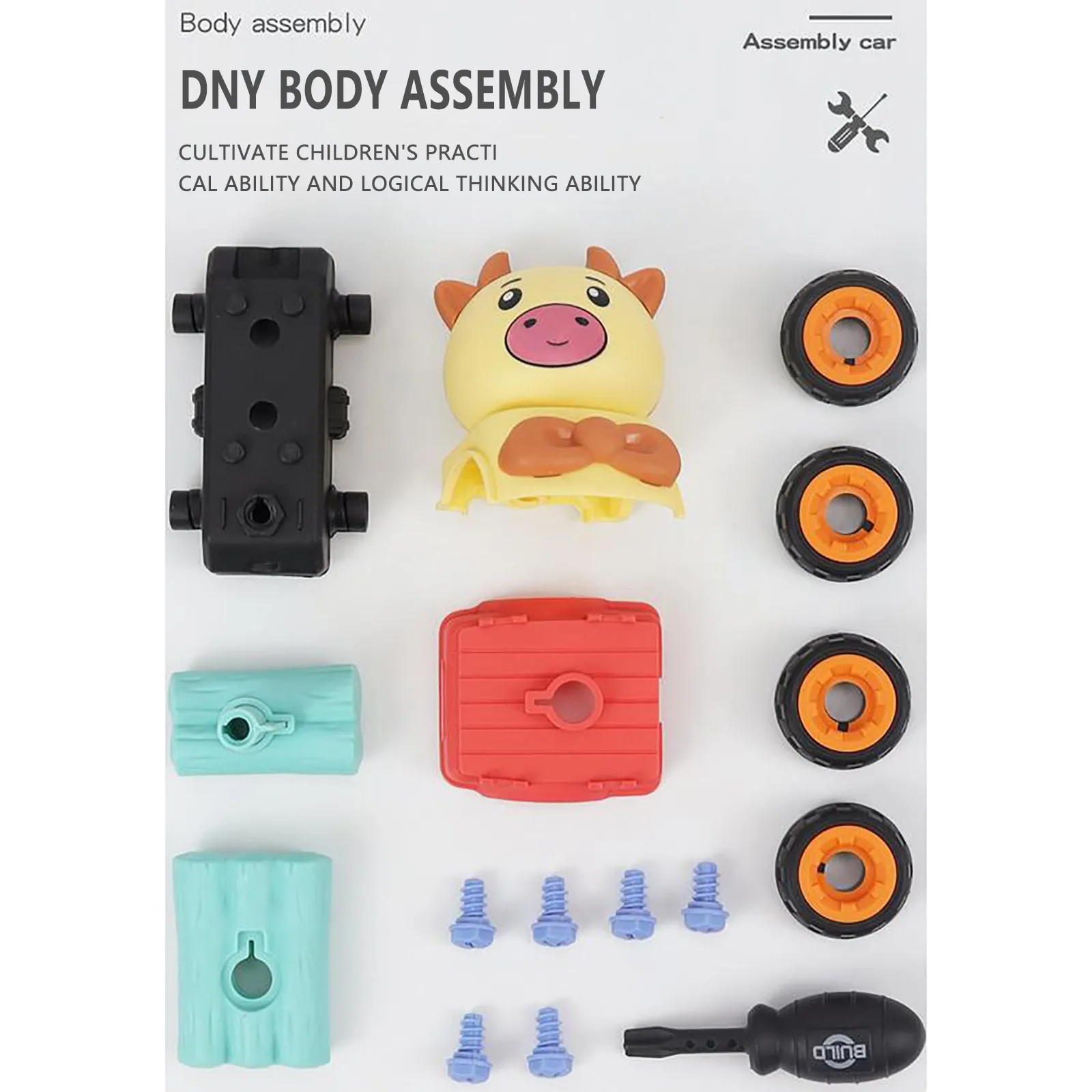 Diy Child Car Model Assembly Toys Cute Disassembly Animal Car Educational Toys For Kids Boys Vehicles Toy Birthday Gift
Diy Child Car Model Assembly Toys Cute Disassembly Animal Car Educational Toys For Kids Boys Vehicles Toy Birthday Gift