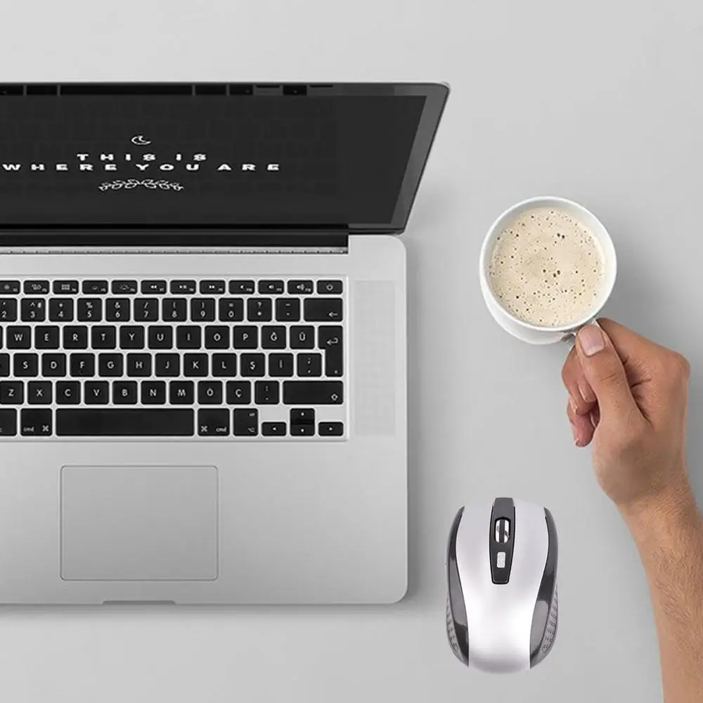 2.4G 1600DPI Wireless Mouse Optical 6 Buttons Mouse 10M Wireless Mouse Gaming Mouse For Laptop computer Office Use
2.4G 1600DPI Wireless Mouse Optical 6 Buttons Mouse 10M Wireless Mouse Gaming Mouse For Laptop computer Office Use