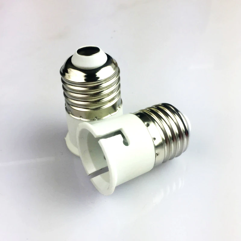 E27 to B22 Base LED Light Lamp Bulb Fireproof material Adapter Converter Socket Change
E27 to B22 Base LED Light Lamp Bulb Fireproof material Adapter Converter Socket Change