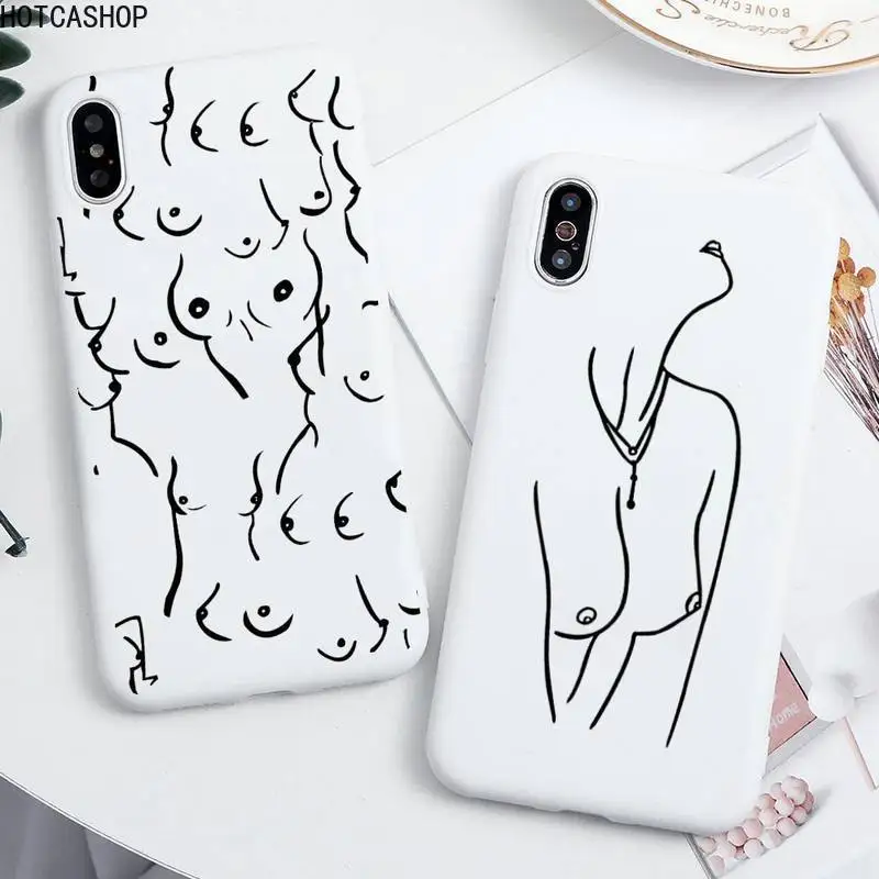 Boobs Art Print Harajuku Phone Case for iPhone 12 mini 11 Pro Max X XR XS 8 7 6s Plus Candy white Silicone Cases
Boobs Art Print Harajuku Phone Case for iPhone 12 mini 11 Pro Max X XR XS 8 7 6s Plus Candy white Silicone Cases