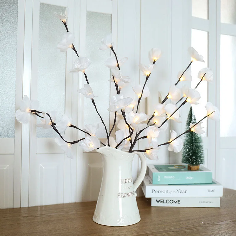 LED Table Lamp Lights Phalaenopsis Tree USB Night Lights Home Decoration Parties Xmas Christmas Wedding Bedroom Decor
LED Table Lamp Lights Phalaenopsis Tree USB Night Lights Home Decoration Parties Xmas Christmas Wedding Bedroom Decor