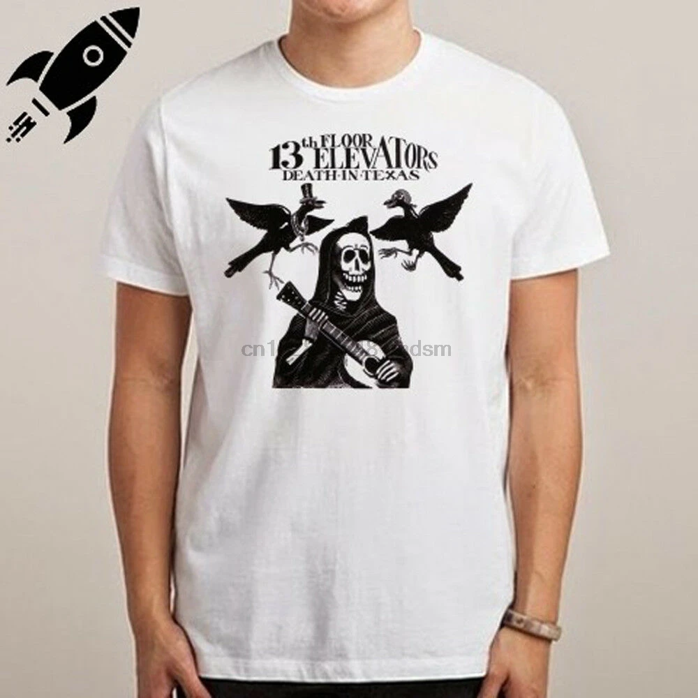 13-й этаж Лифты смерти в Техасе белая футболка Размер S M L XL 2XL 3XL | Мужская одежда