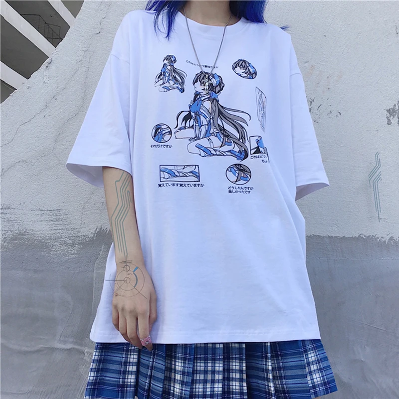 Anime Print Short Sleeve Black Punk Harajuku Vintage Tops Tee Punk Dropshipping Loose Gothic Clothes Korean Style Women T-Shirts
Anime Print Short Sleeve Black Punk Harajuku Vintage Tops Tee Punk Dropshipping Loose Gothic Clothes Korean Style Women T-Shirts