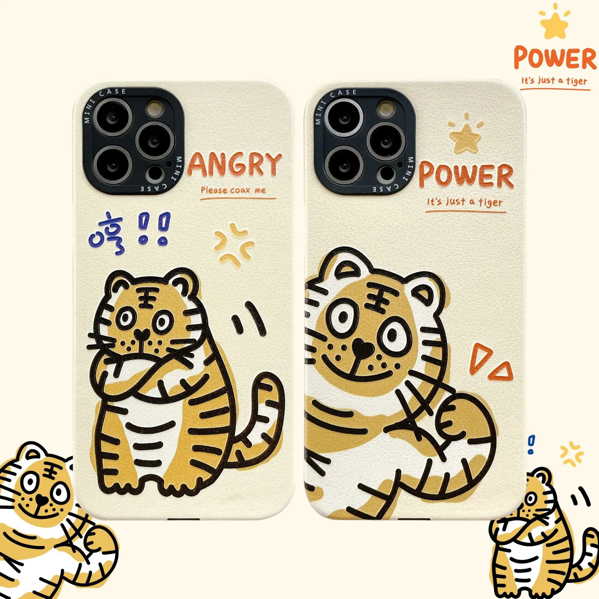 Cute Tiger Pattern Cell Phone Case For iPhone 11 12 13 Mini Pro MAX 7 8Plus X XR XS MAX Shockproof Full Protection Back Covers
Cute Tiger Pattern Cell Phone Case For iPhone 11 12 13 Mini Pro MAX 7 8Plus X XR XS MAX Shockproof Full Protection Back Covers
