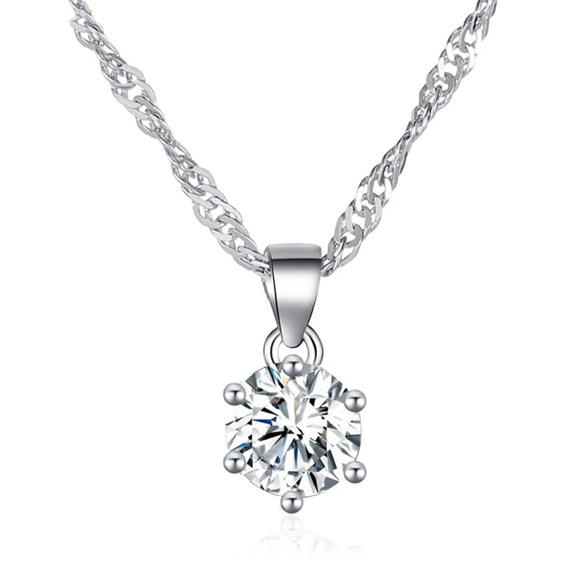 YWZIXLN Boho Bijoux Femme Silver Color Crystal Pendant Fashion Necklaces Jewelry For Women Elegant Accessories N081 
YWZIXLN Boho Bijoux Femme Silver Color Crystal Pendant Fashion Necklaces Jewelry For Women Elegant Accessories N081
