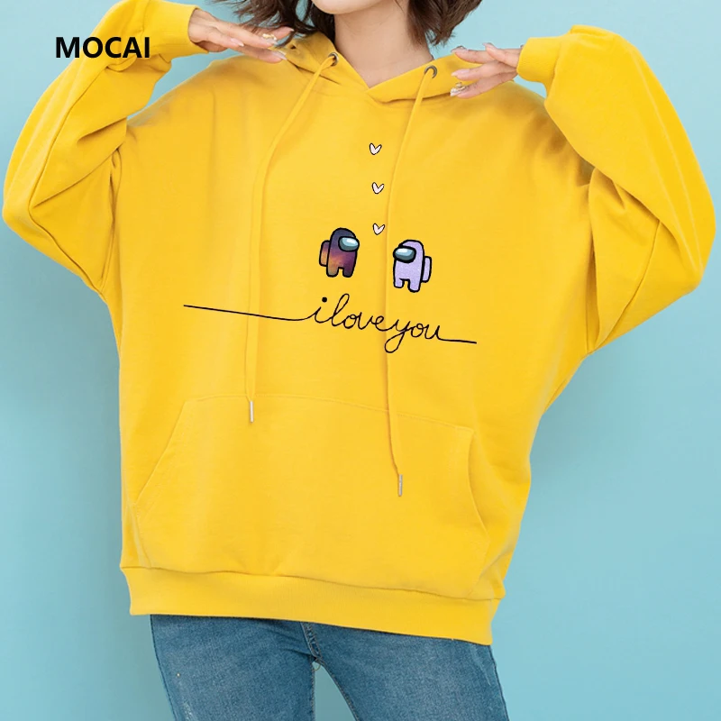 Among Us Game An aesthetic anime winter Fashion women's printed hoodie Harajuku couple street Kawaii loose sweatshirts clothing
Among Us Game An aesthetic anime winter Fashion women's printed hoodie Harajuku couple street Kawaii loose sweatshirts clothing