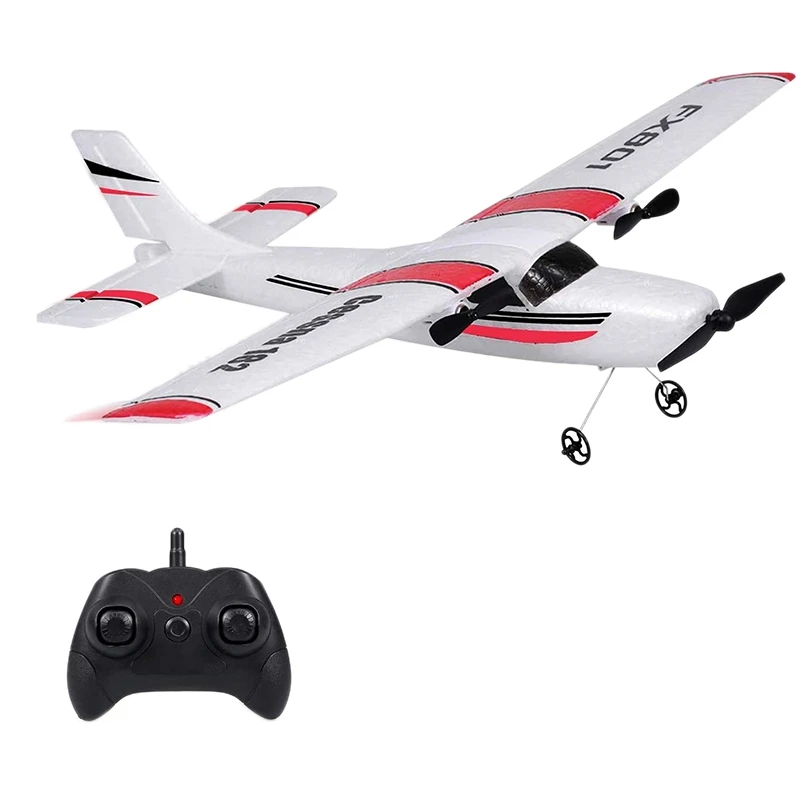 2.4Ghz 2-Channel Remote Control Aircraft EPP Foam RC Aircraft Built-in 6-Axis Gyroscope FX801 Remote Control Glider
2.4Ghz 2-Channel Remote Control Aircraft EPP Foam RC Aircraft Built-in 6-Axis Gyroscope FX801 Remote Control Glider