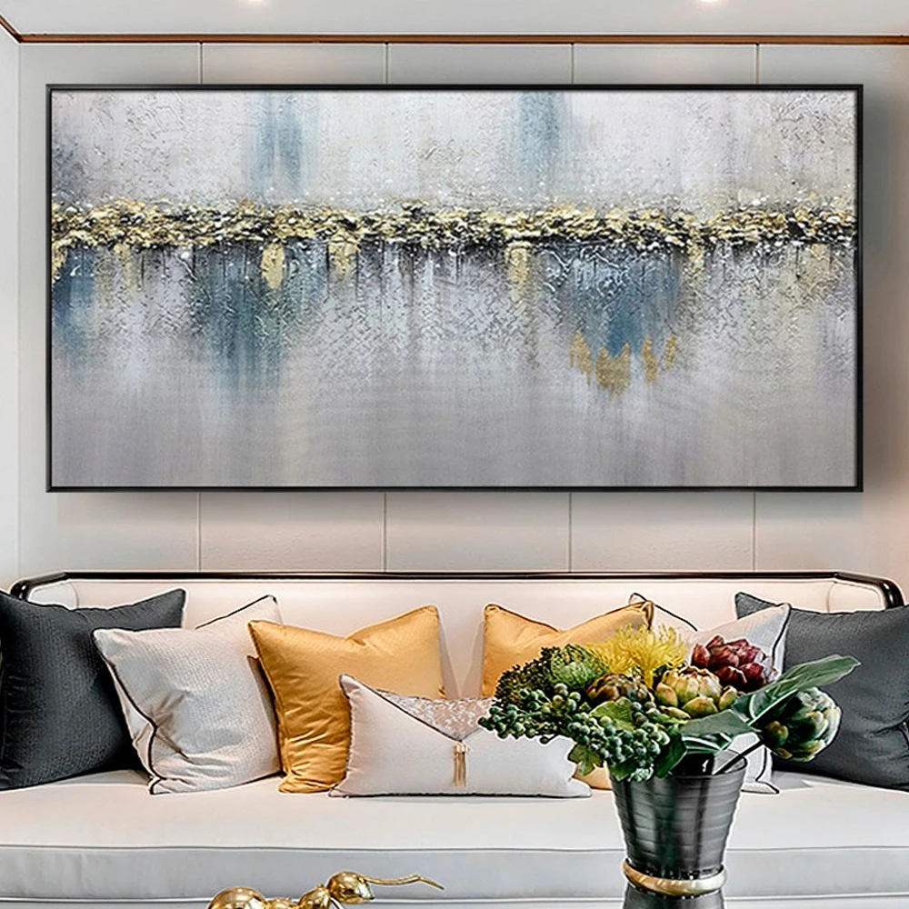 Hand Painted Modern Abstract Skyline Seascape Oil Painting On Canvas Sunrise Wall Art For Living Room Home Decoration
Hand Painted Modern Abstract Skyline Seascape Oil Painting On Canvas Sunrise Wall Art For Living Room Home Decoration