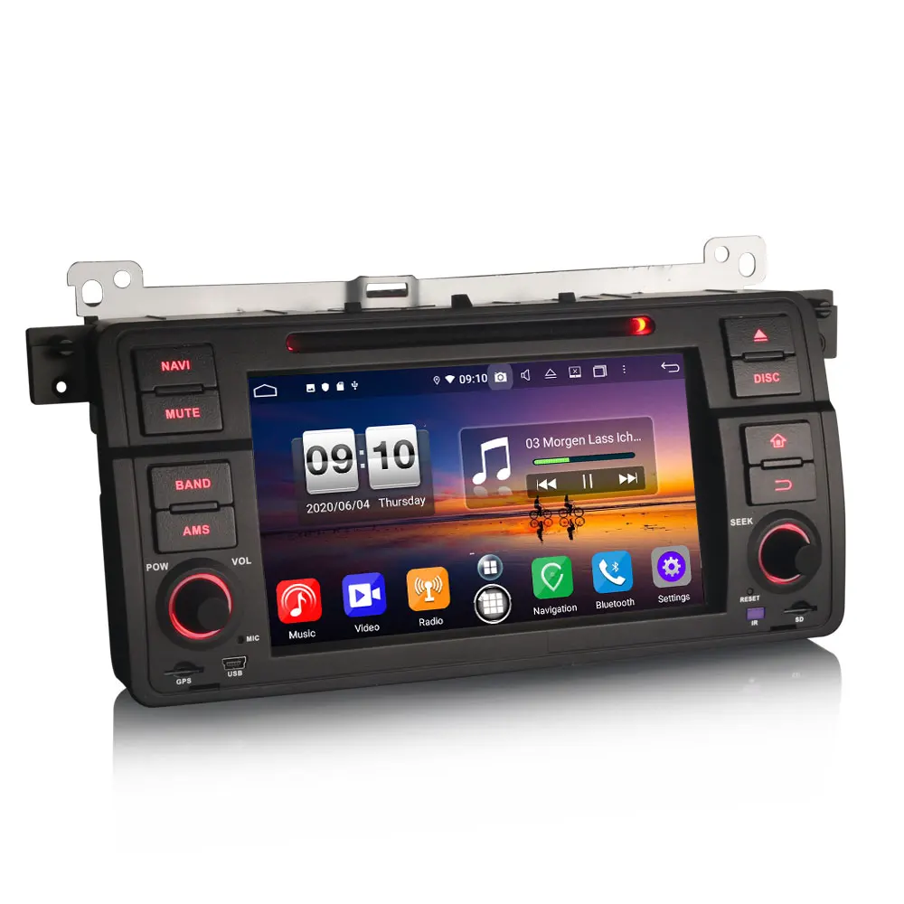 7 "Android 10 0 OS автомобильный DVD Мультимедиа GPS Радио система плеер для Rover 75 1999 2005 с
