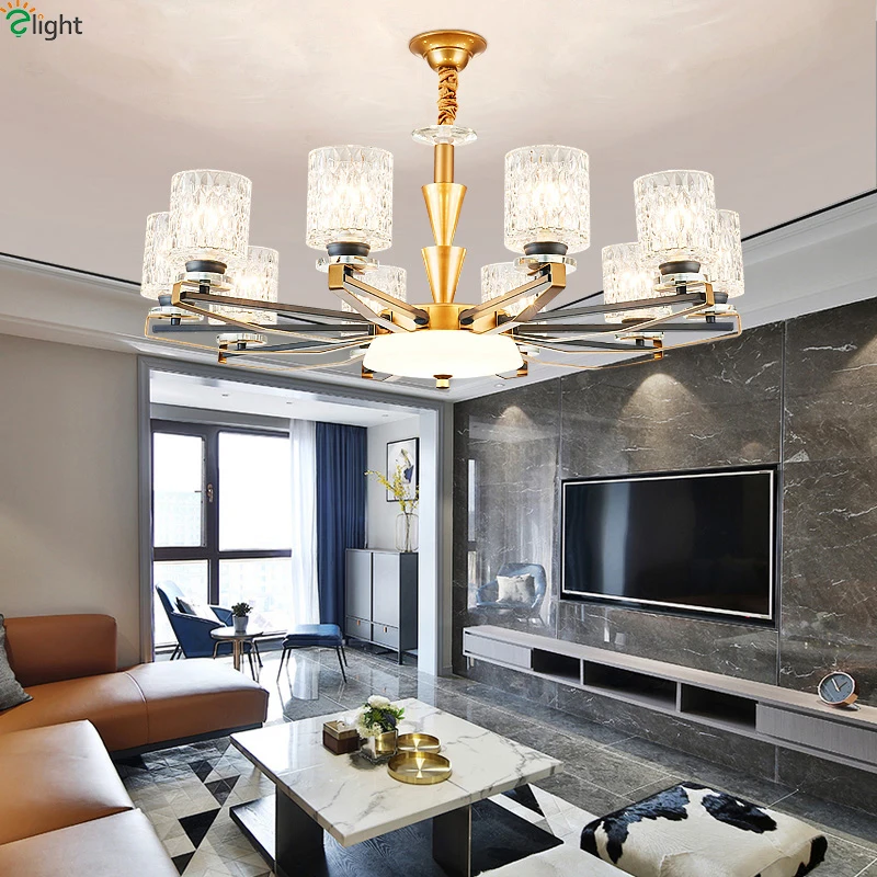 Modern Gold Gray Metal Led Chandeliers Lighting Living Room Glass Shade Led Pendant Chandelier Lights Hanging Lamp For Bedroom 
Modern Gold Gray Metal Led Chandeliers Lighting Living Room Glass Shade Led Pendant Chandelier Lights Hanging Lamp For Bedroom
