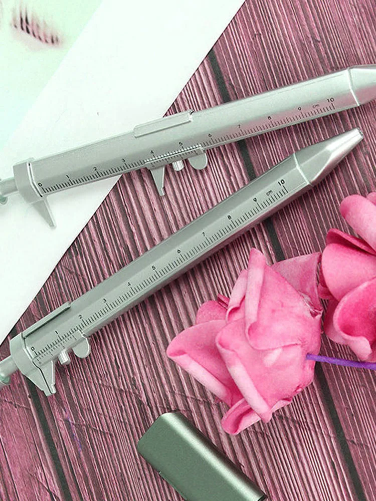 Multifunction Gel Ink Pen Vernier Caliper Roller Ball Pen Stationery Ballpoint Practical Portable ABS
Multifunction Gel Ink Pen Vernier Caliper Roller Ball Pen Stationery Ballpoint Practical Portable ABS