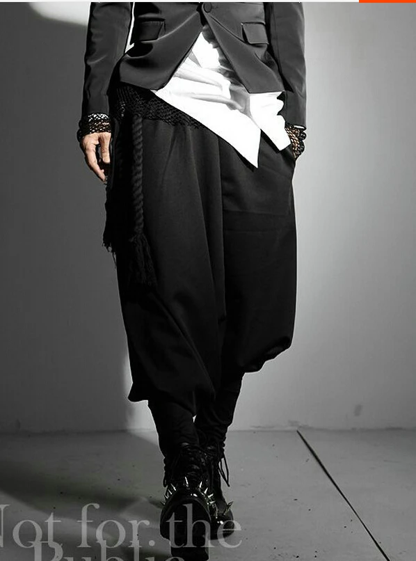 2015 Free Shipping New Samurai Personality Nightclub Stage Outfit Haren Crotch Pants Men's /s-xxl
2015 Free Shipping New Samurai Personality Nightclub Stage Outfit Haren Crotch Pants Men's /s-xxl