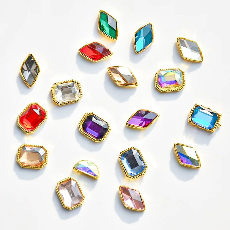 10pcs Nail Art Charm Diamond Nail Shiny Crystal Metal Manicure Supplies DIY Alloy Rhinestone Accessories 3D Nail Decoration
10pcs Nail Art Charm Diamond Nail Shiny Crystal Metal Manicure Supplies DIY Alloy Rhinestone Accessories 3D Nail Decoration