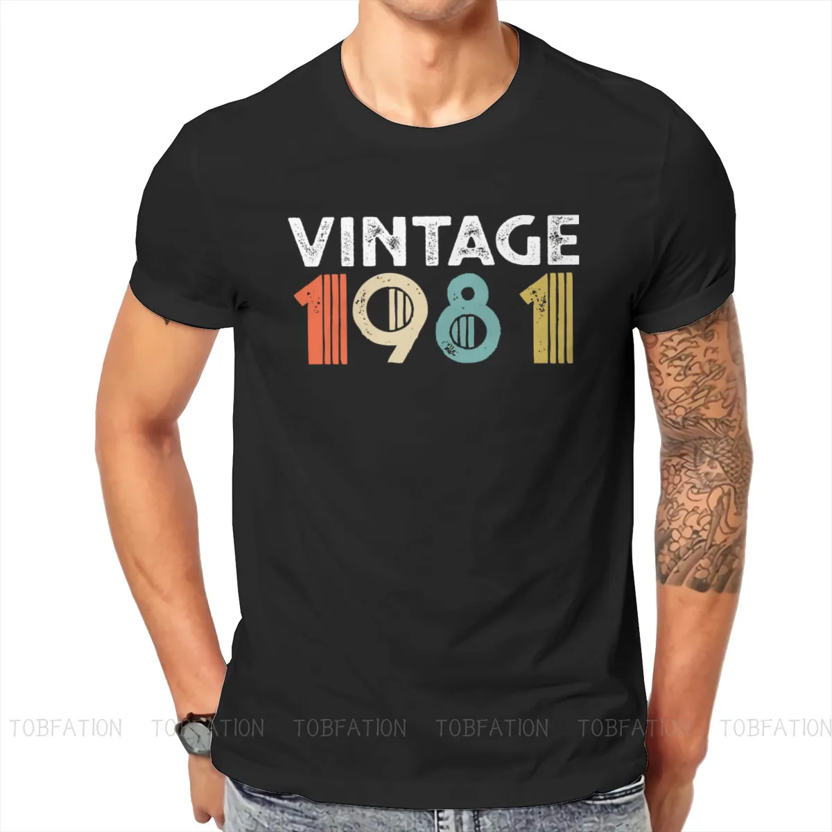 Vintage 1981 Tshirt Classic Men Grunge Teenager Tshirts Tops Loose Cotton Crewneck T Shirt
Vintage 1981 Tshirt Classic Men Grunge Teenager Tshirts Tops Loose Cotton Crewneck T Shirt