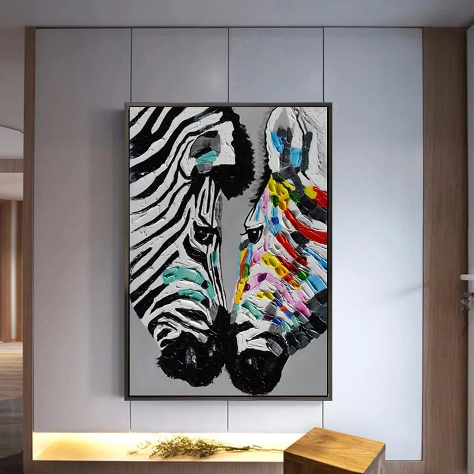 Modern Style Colorful Zebra Animal Abstract Posters Printed Canvas Painting Posters And Printed Wall Art Pictures Of Life
Modern Style Colorful Zebra Animal Abstract Posters Printed Canvas Painting Posters And Printed Wall Art Pictures Of Life