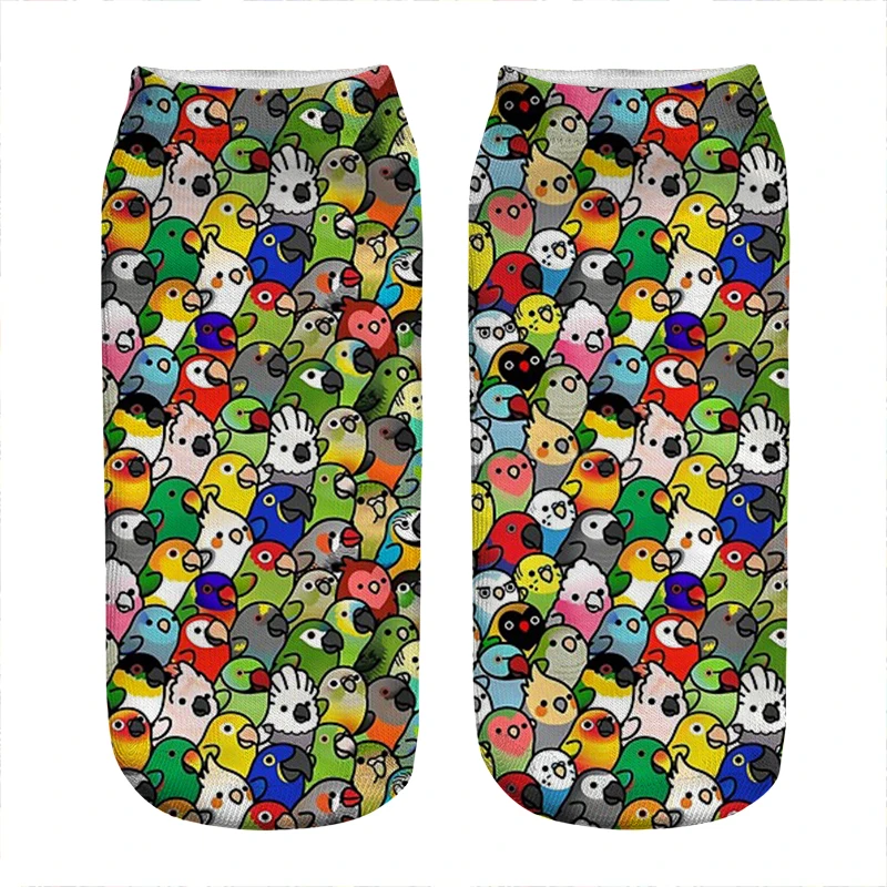 Women's socks kawaii funny Everybirdy Pattern Parrots Socks Woman harajuku Happy Funny Novelty cute girl gift Socks for women
Women's socks kawaii funny Everybirdy Pattern Parrots Socks Woman harajuku Happy Funny Novelty cute girl gift Socks for women
