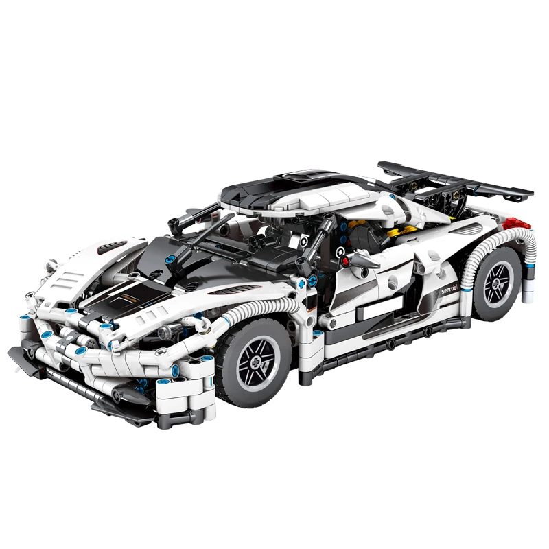 Koenigsegg one:1 Famous Super Sports racing car Technic MOC Technique Model Building Blocks Bricks toys boys gift
Koenigsegg one:1 Famous Super Sports racing car Technic MOC Technique Model Building Blocks Bricks toys boys gift