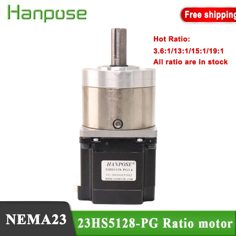 Nema23 23HS5128-PG 1.8A Stepper Motor 51mm 16-1 14-1 15-1 Extruder Gear Stepper Motor Ratio Planetary For 3D Printer
Nema23 23HS5128-PG 1.8A Stepper Motor 51mm 16-1 14-1 15-1 Extruder Gear Stepper Motor Ratio Planetary For 3D Printer