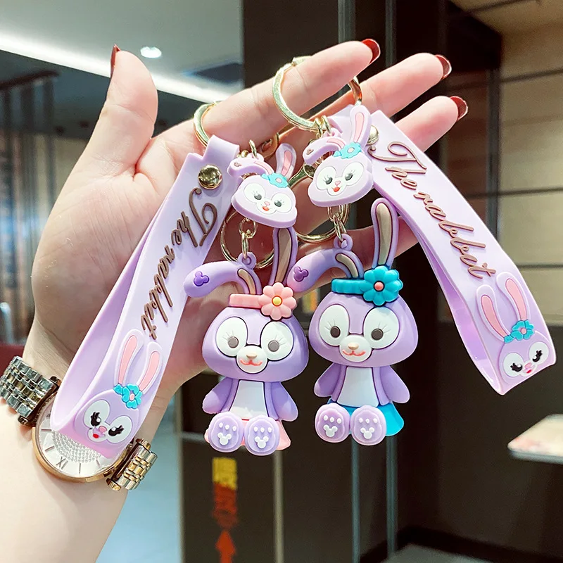 Disney Cute Rabbit Keychains Cartoon Lovely Molang Bunny Car Key Chain Women Bag Pendant Keyring Student Lovers Charm Gif
Disney Cute Rabbit Keychains Cartoon Lovely Molang Bunny Car Key Chain Women Bag Pendant Keyring Student Lovers Charm Gif