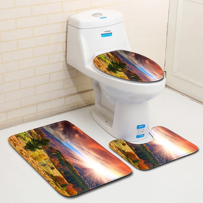 3pcs/set New Years Toilet Foot Pad Seat Cover Cap Christmas Decorations Toilet Seat Cover and Rug Bathroom Accessory
3pcs/set New Years Toilet Foot Pad Seat Cover Cap Christmas Decorations Toilet Seat Cover and Rug Bathroom Accessory