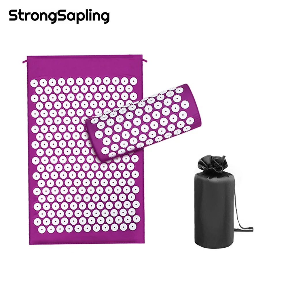 Massage Cushion Yoga Acupressure Mat and Pillow Set Back Body Foot Massage Relaxation Stress Relief Yoga Massager Cushion Shiats
Massage Cushion Yoga Acupressure Mat and Pillow Set Back Body Foot Massage Relaxation Stress Relief Yoga Massager Cushion Shiats