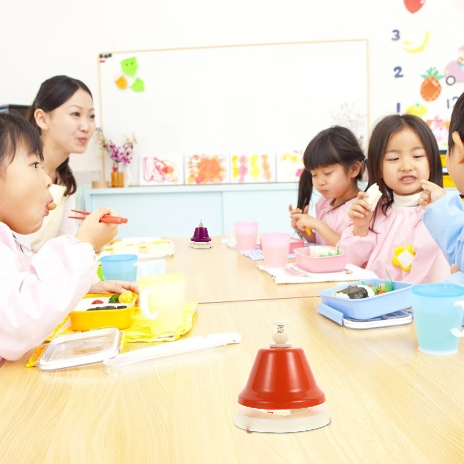 8Pcs Practical Children Percussion Instrument Class Bells for Kids Playing
8Pcs Practical Children Percussion Instrument Class Bells for Kids Playing