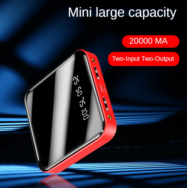 Super Large capacity mini power Bank fast charging outdoor essential portable battery for iPhone Xiaomi Samsung Huawei
Super Large capacity mini power Bank fast charging outdoor essential portable battery for iPhone Xiaomi Samsung Huawei