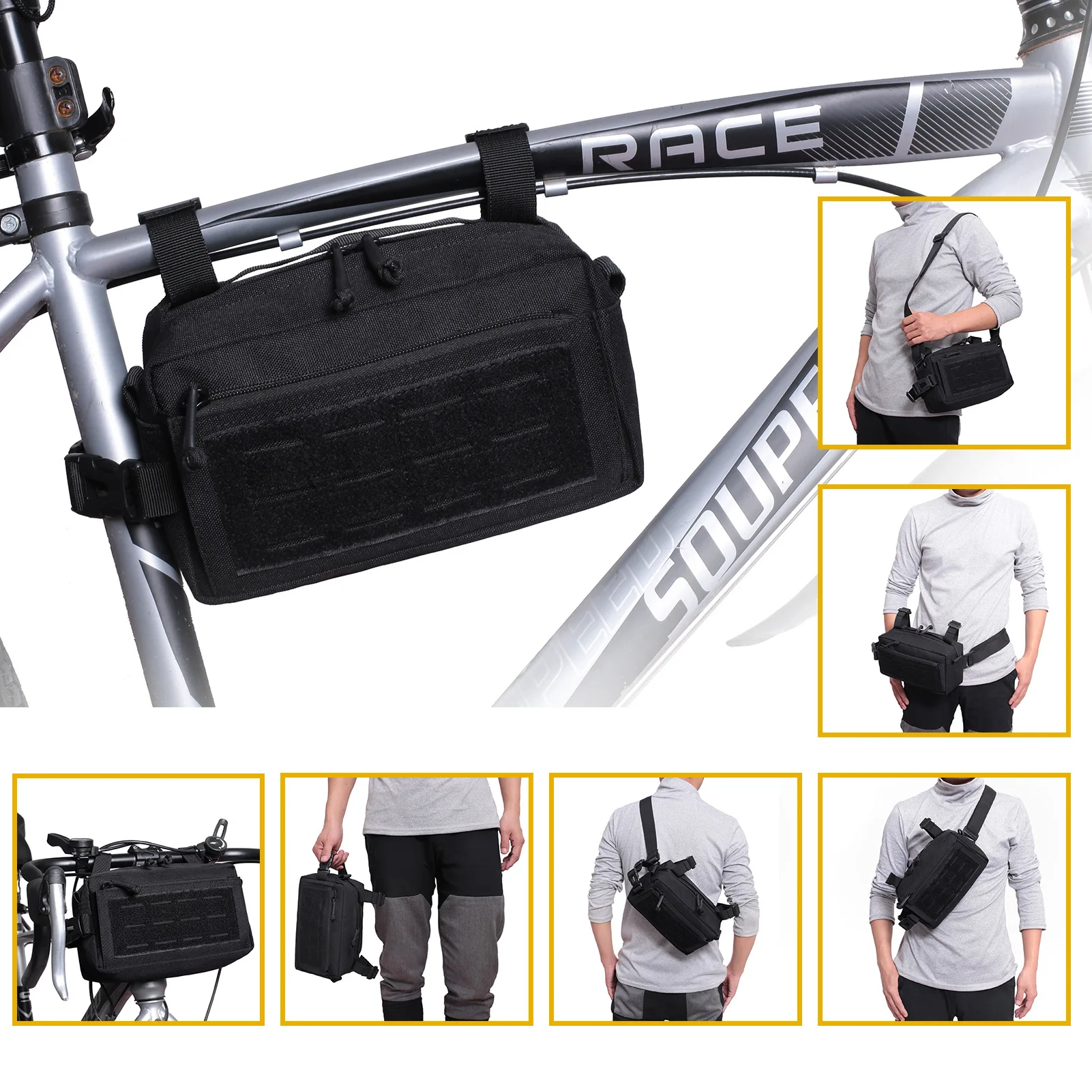 Outdoor Sports EDC Tactical Molle Pouch Military Chest Waist Pack Shoulder Bag Hunting Riding Travel Messenger Crossbody Bags
Outdoor Sports EDC Tactical Molle Pouch Military Chest Waist Pack Shoulder Bag Hunting Riding Travel Messenger Crossbody Bags