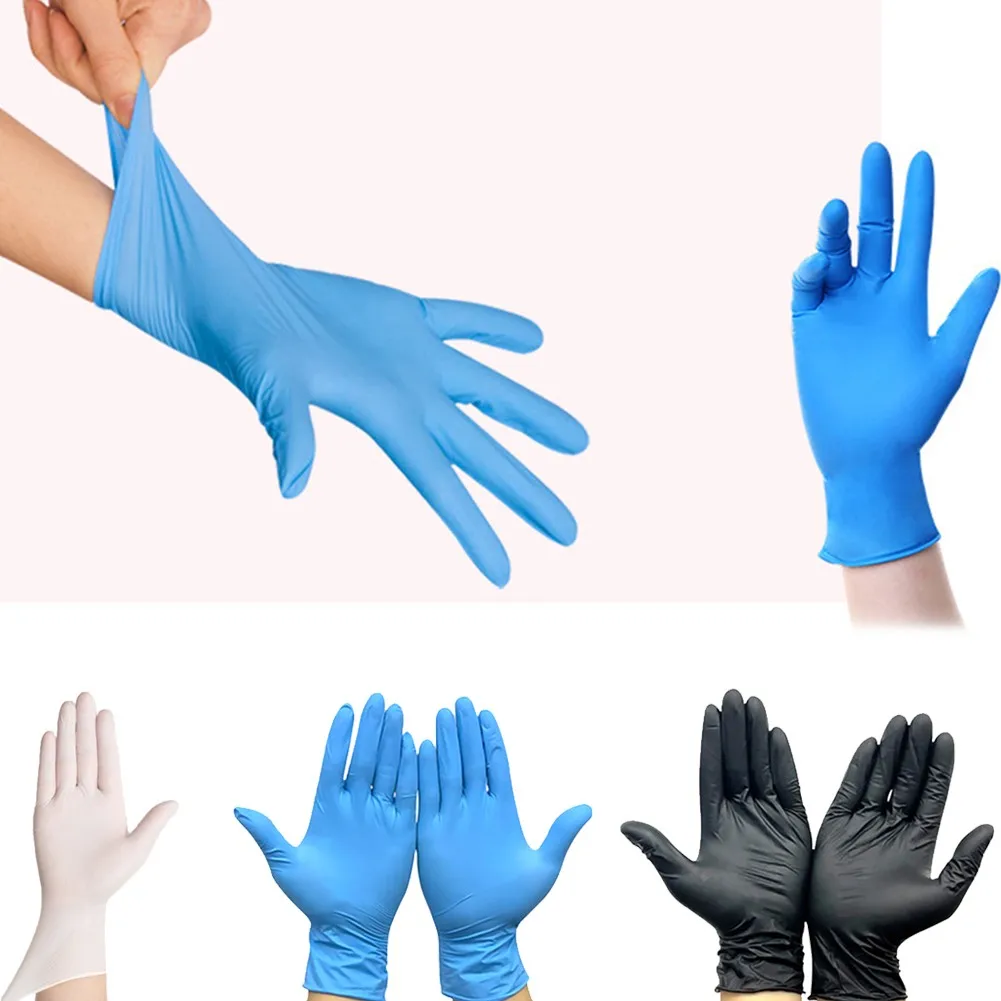 100pcs Nitrile Gloves Food Grade Allergy Free Disposable Glove Work Clean Safety Waterproof Household Washing Clothes Gloves
100pcs Nitrile Gloves Food Grade Allergy Free Disposable Glove Work Clean Safety Waterproof Household Washing Clothes Gloves