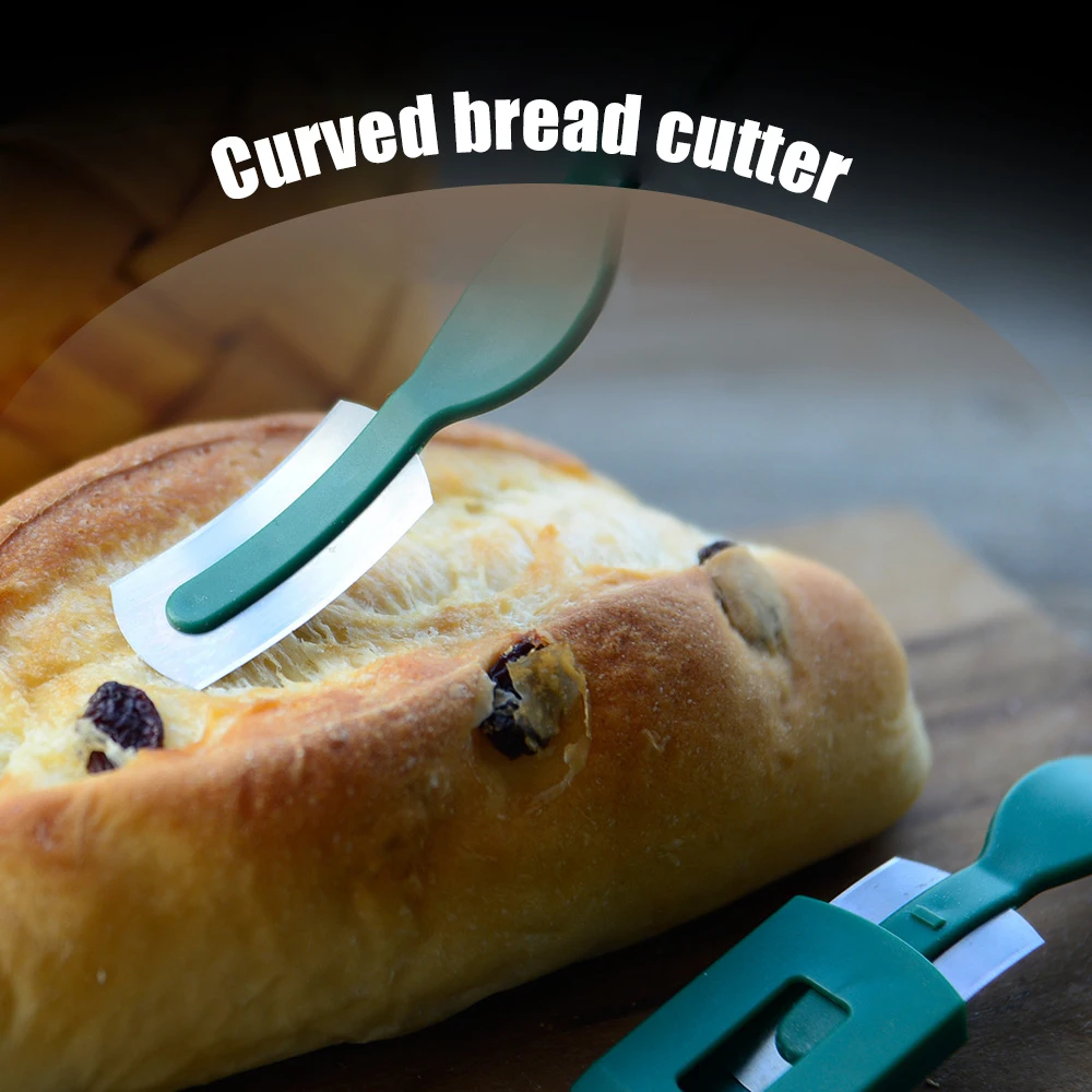 Practical Arc Bread Knife Baguette Cutting French Bread Cutter With Thin Carbon Steel Blade And ABS Handle Kitchen Baking Tool
Practical Arc Bread Knife Baguette Cutting French Bread Cutter With Thin Carbon Steel Blade And ABS Handle Kitchen Baking Tool