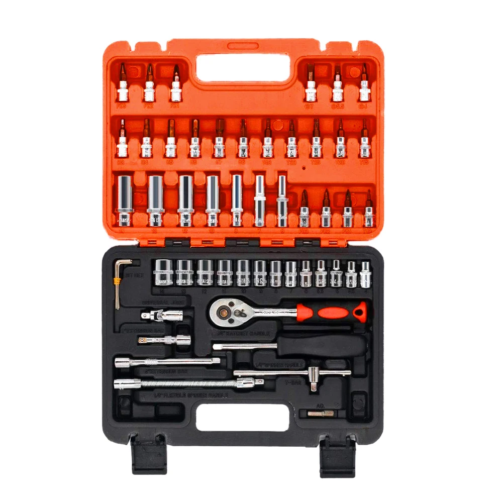 53pcs Combination Tool Wrench Set Car Repair Tool Sets Batch Head Ratchet Pawl Socket Spanner Screwdriver Socket Multifunctionl 
53pcs Combination Tool Wrench Set Car Repair Tool Sets Batch Head Ratchet Pawl Socket Spanner Screwdriver Socket Multifunctionl