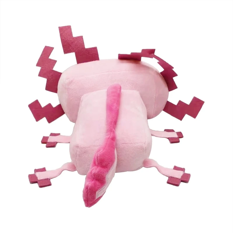 30cm Pink Axolotl Toy Stuffed Doll Figure Toys Kids Adults Plushie Gamer Gift Decoration | Игрушки и хобби