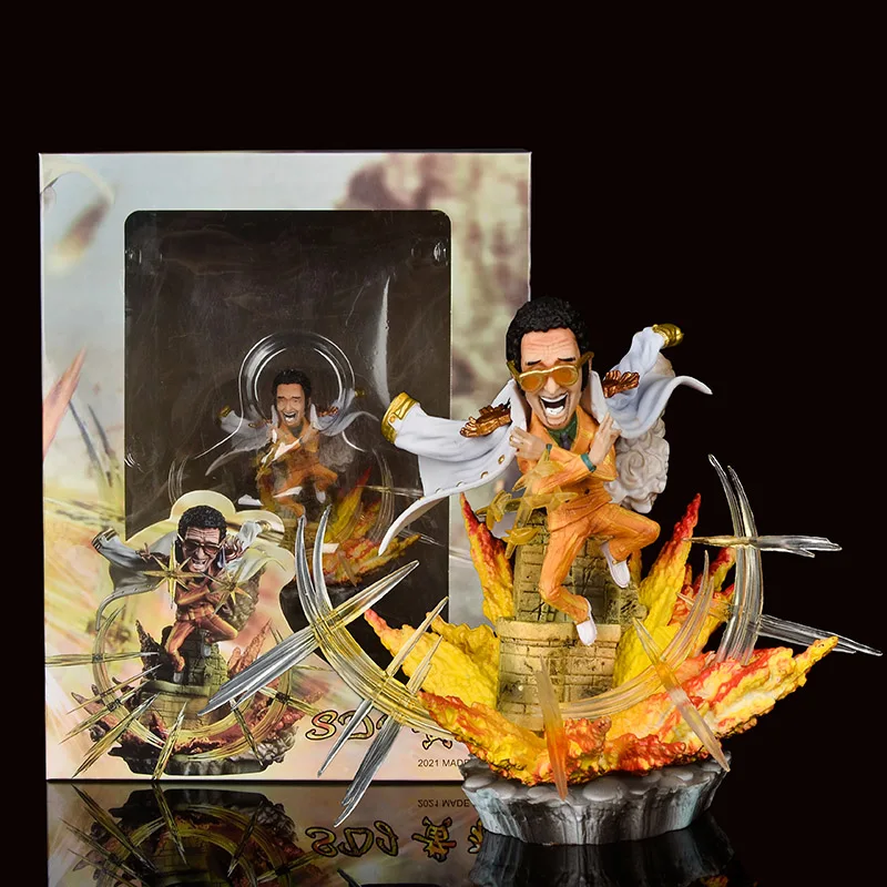 Anime One Piece Navy Headquarters Senior General Yellow Ape Borsalino PVC Action Figure Toy Doll Collection Toy Gift 12cm
Anime One Piece Navy Headquarters Senior General Yellow Ape Borsalino PVC Action Figure Toy Doll Collection Toy Gift 12cm