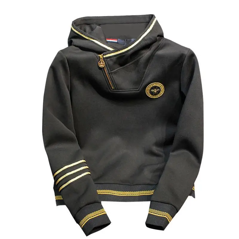 Men's sweater, plush and thickened hooded, lazy, fashionable and versatile
Men's sweater, plush and thickened hooded, lazy, fashionable and versatile