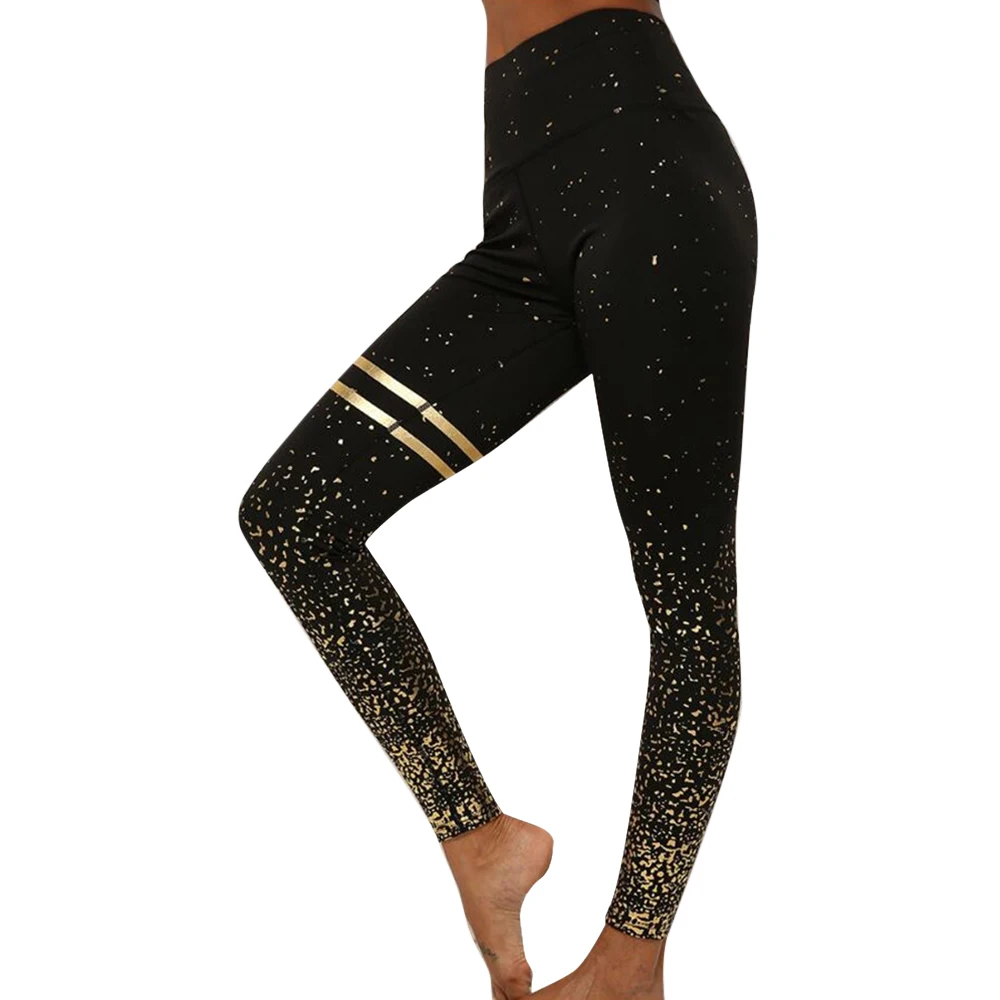 Ladies Yoga Pants Bronzing High Waist Polka Dot Slim Track Pants Women's Sports leggings Gym Sport Running Jogging Yoga Pants
Ladies Yoga Pants Bronzing High Waist Polka Dot Slim Track Pants Women's Sports leggings Gym Sport Running Jogging Yoga Pants