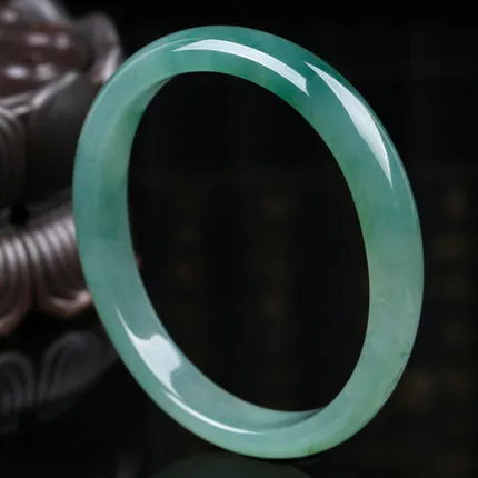 zheru jewelry natural Myanmar jade 54mm-62mm ice green jade bracelet elegant princess bracelet send mother to girlfriend
zheru jewelry natural Myanmar jade 54mm-62mm ice green jade bracelet elegant princess bracelet send mother to girlfriend