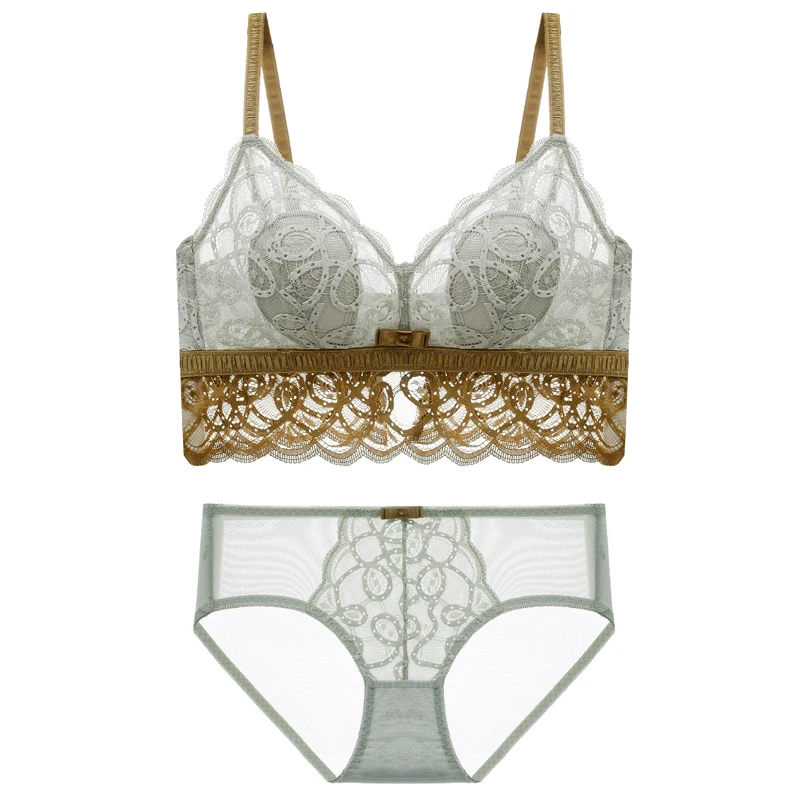 Womens Lace Bras Ultra-Thin Underwear set Perspective Bralette Breathable Bra sets Sexy Lingerie Brassiere Matching pants
Womens Lace Bras Ultra-Thin Underwear set Perspective Bralette Breathable Bra sets Sexy Lingerie Brassiere Matching pants