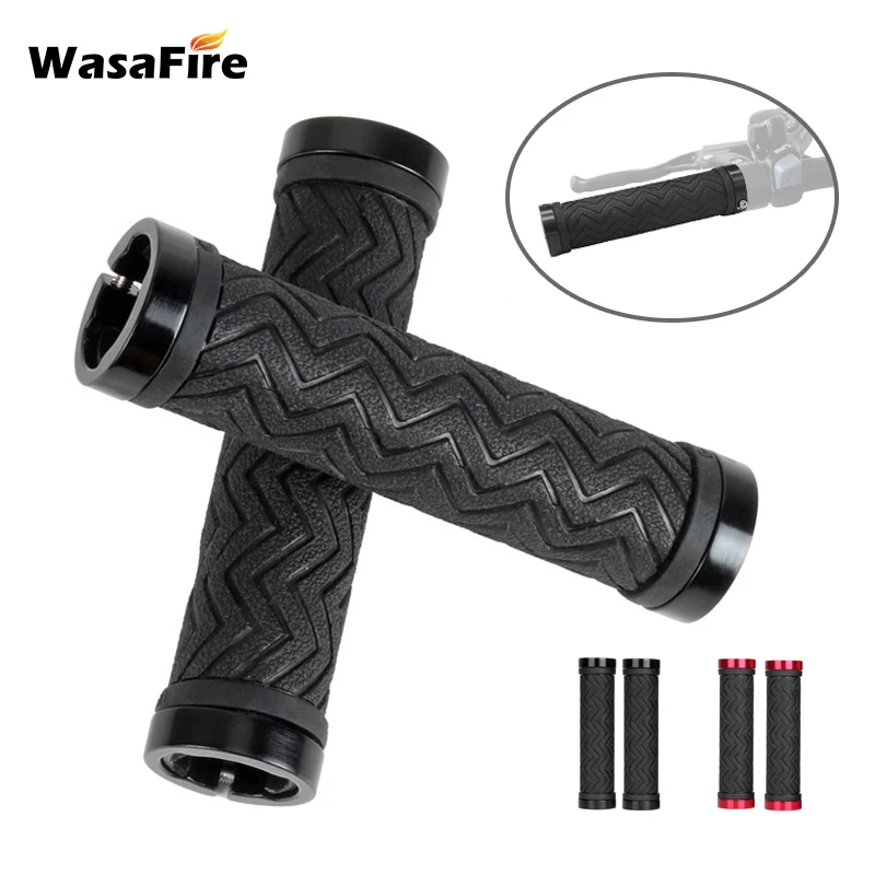 1 Pair Bike Handlebar Cover Grips Anti-slip MTB Road Cycling Bike Bicycle Smooth Soft Rubber Handle Aluminum Grip Lock Bar End
1 Pair Bike Handlebar Cover Grips Anti-slip MTB Road Cycling Bike Bicycle Smooth Soft Rubber Handle Aluminum Grip Lock Bar End