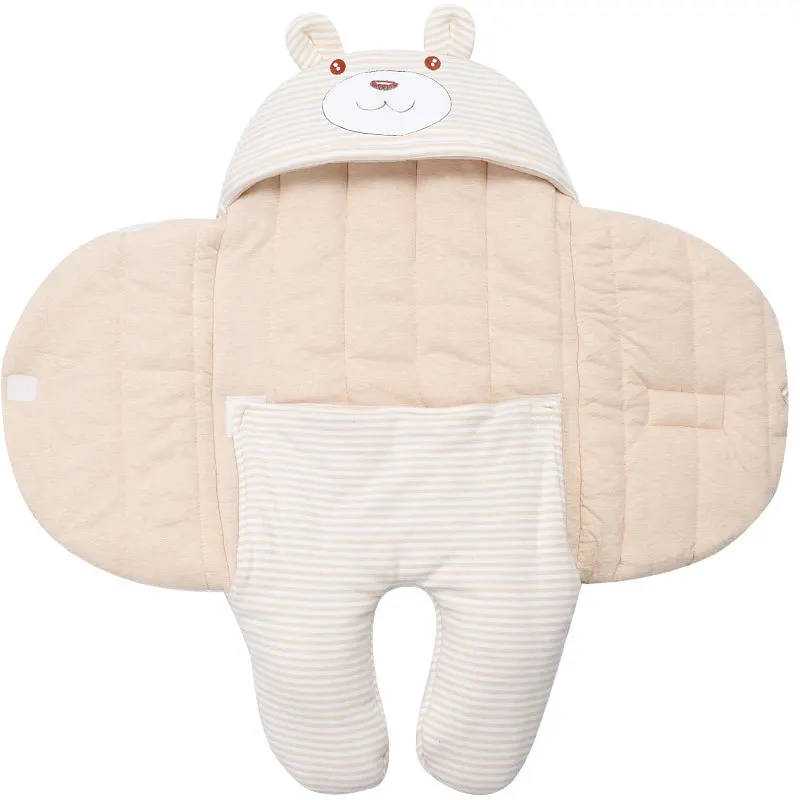 Baby sleeping bag for newborns in autumn and winter thickened swaddle sleeping bag anti-startle color cotton anti-kick
Baby sleeping bag for newborns in autumn and winter thickened swaddle sleeping bag anti-startle color cotton anti-kick