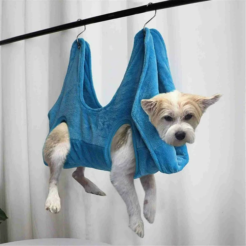 Dog Cat Grooming Hammock Helper Pet Puppy Restraint Bag 1 x Pet hammock 2 x S hook
Dog Cat Grooming Hammock Helper Pet Puppy Restraint Bag 1 x Pet hammock 2 x S hook
