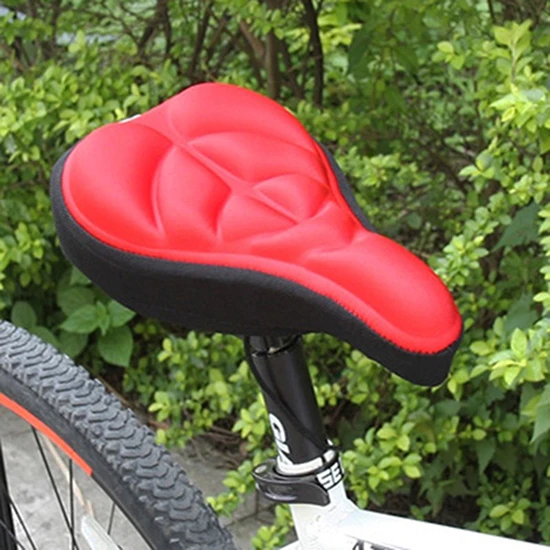 MTB Mountain Bike Cycling Thickened Extra Comfort Ultra Soft Silicone 3D Gel Pad Cushion Cover Bicycle Saddle Seat 4 Colors | Спорт и
