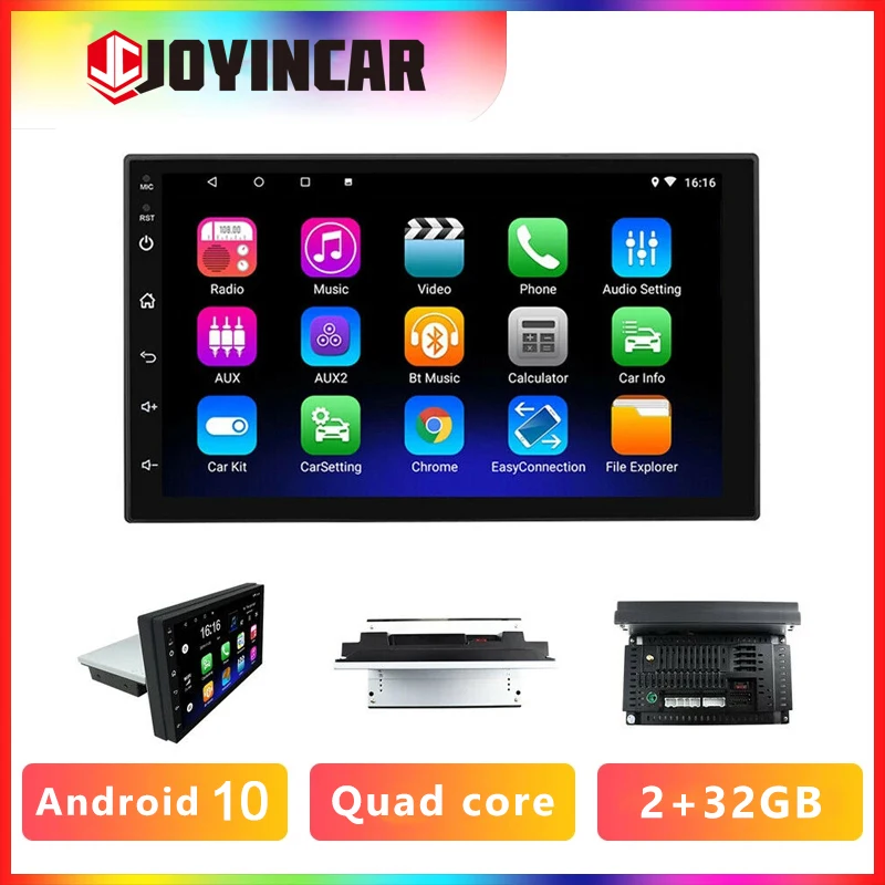 Автомобильный мультимедийный плеер JOYINCAR, мультимедийный плеер на Android 10, с четырехъядерным процессором, GPS, Wi-Fi, Bluetooth, MP5, Типоразмер 1 DIN, 7 дюй...
Автомобильный мультимедийный плеер JOYINCAR, мультимедийный плеер на Android 10, с четырехъядерным процессором, GPS, Wi-Fi, Bluetooth, MP5, Типоразмер 1 DIN, 7 дюй...