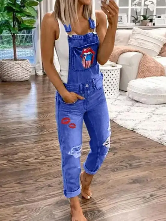 Versatile urban leisure belt pants women's jeans