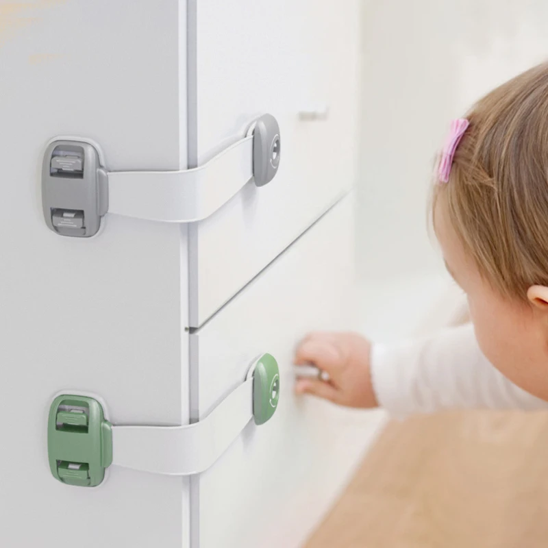 1/5pcs Children's Cabinet Door Anti-pinch Security Lock Baby Cabinet Lock Drawer Cabinet Refrigerator Lock For Baby
1/5pcs Children's Cabinet Door Anti-pinch Security Lock Baby Cabinet Lock Drawer Cabinet Refrigerator Lock For Baby