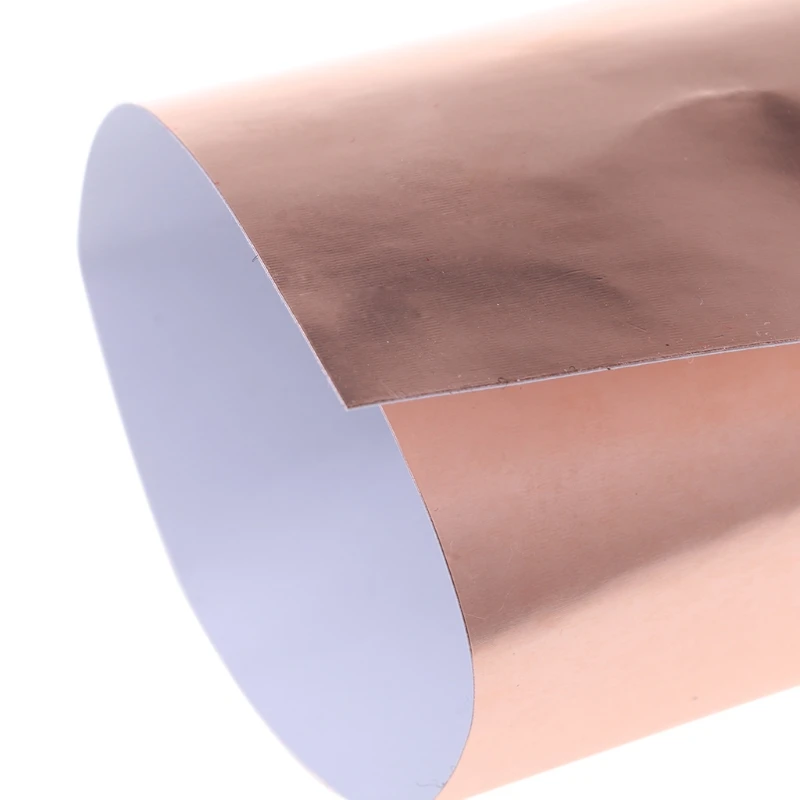 1PC Guitar Copper Foil Tape EMI Shielding Single Conductive Adhesive Sheet
1PC Guitar Copper Foil Tape EMI Shielding Single Conductive Adhesive Sheet