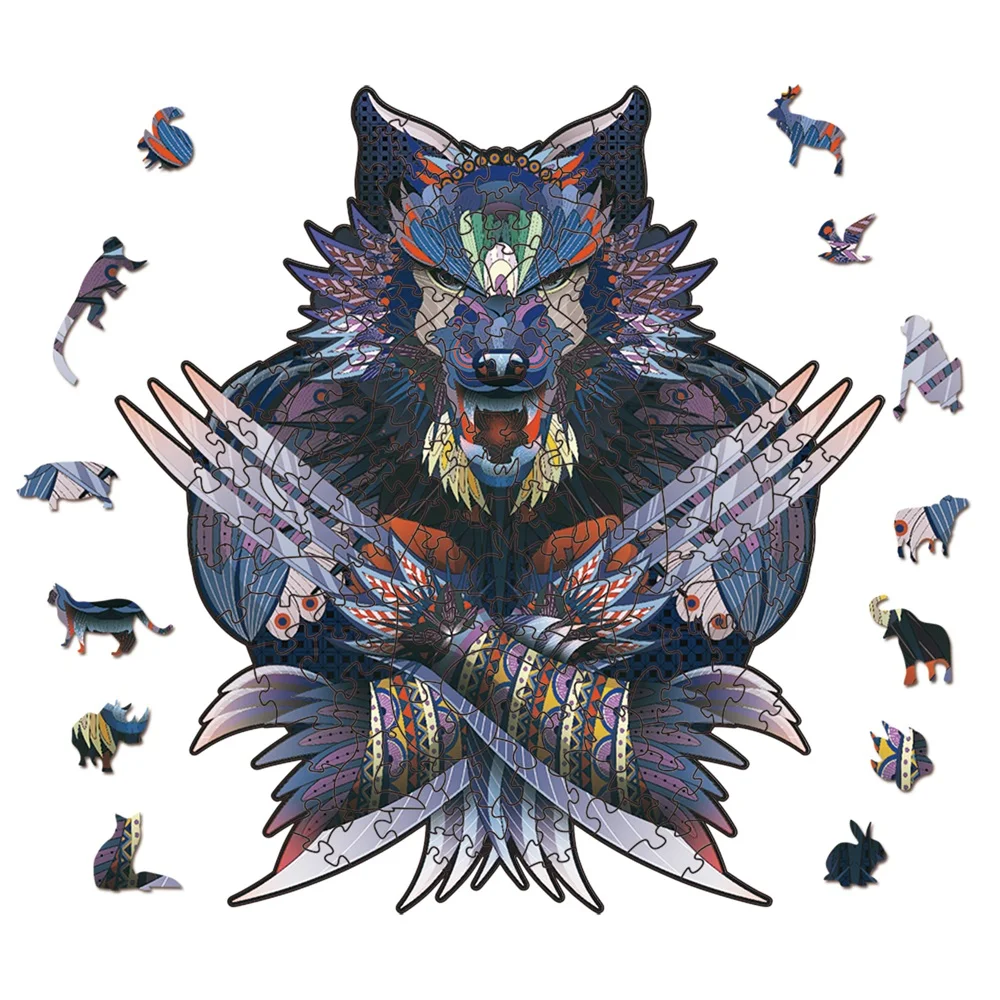 Wooden Animal Puzzle Wolverine Diy Crafts Puzzles For Adults Kids Gifts 3D Puzzle games Puzzle Christmas gifts Wooden Puzzles
Wooden Animal Puzzle Wolverine Diy Crafts Puzzles For Adults Kids Gifts 3D Puzzle games Puzzle Christmas gifts Wooden Puzzles
