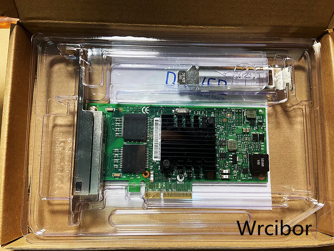 I350-T4 4-портовый гигабитный Ethernet PCI-Express X1 intel I350AM4, сетевая карта
I350-T4 4-портовый гигабитный Ethernet PCI-Express X1 intel I350AM4, сетевая карта
