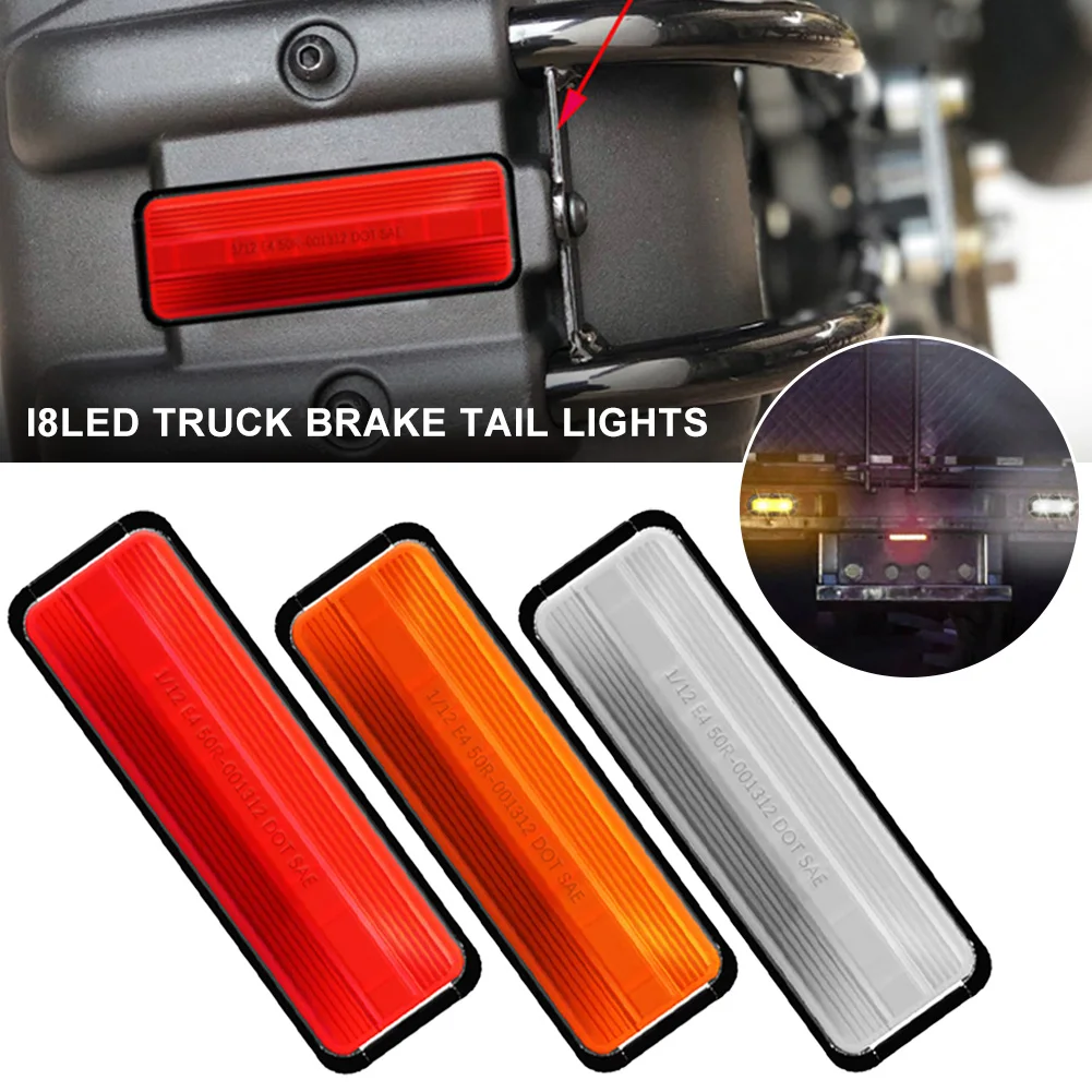 Truck LED Light 12-24V 18LED 2835SMD Side Marker Turn Signal Warning Lights Tail Brake Light Emergency Signal for Trunk Trailer
Truck LED Light 12-24V 18LED 2835SMD Side Marker Turn Signal Warning Lights Tail Brake Light Emergency Signal for Trunk Trailer