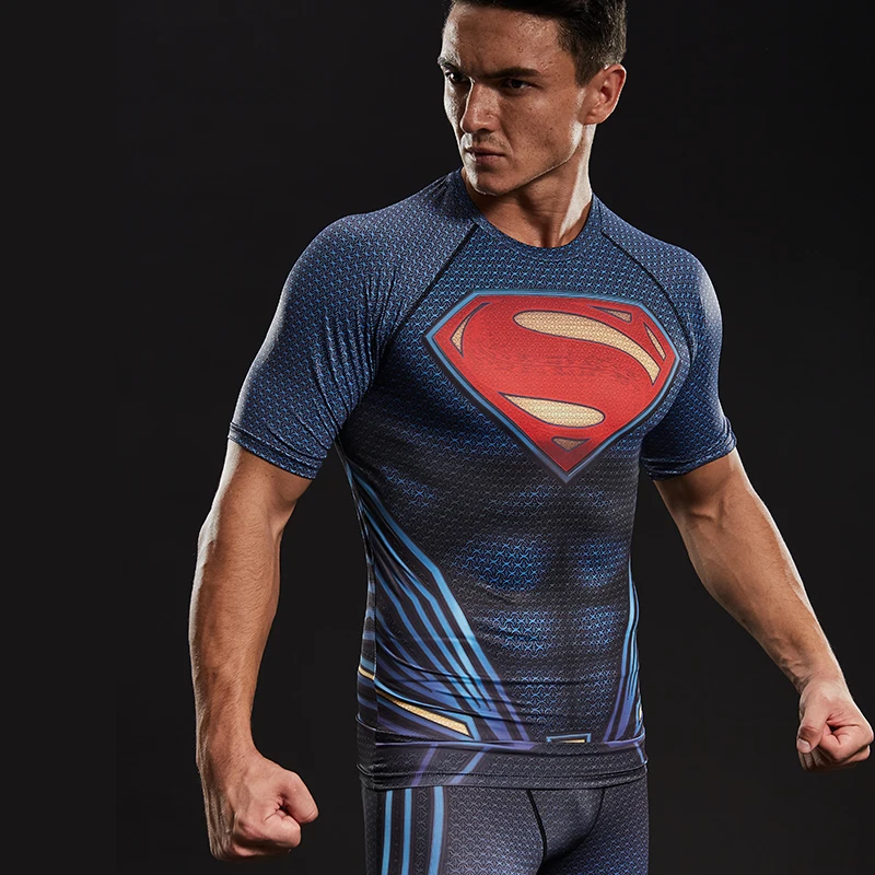 S-4XL Sleeve 3D Printed T shirts Men Compression Shirt Cosplay Costume Quick Dry Fitness Sports Cloth Short Sleeve Tops
S-4XL Sleeve 3D Printed T shirts Men Compression Shirt Cosplay Costume Quick Dry Fitness Sports Cloth Short Sleeve Tops