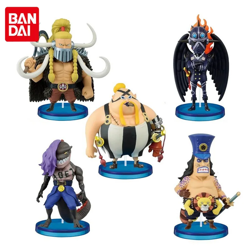 Оригинальная экшн-фигурка Bandai EX Gashapon ONE PIECE WCF Beast Pirates Vol.1Jack Queen King коллекционные
